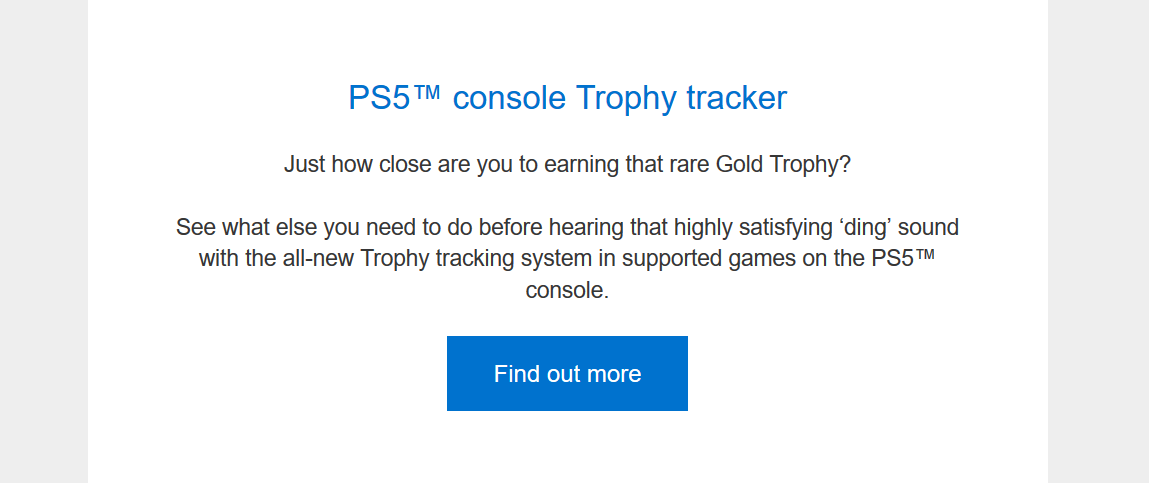 ps5 trophy tracking