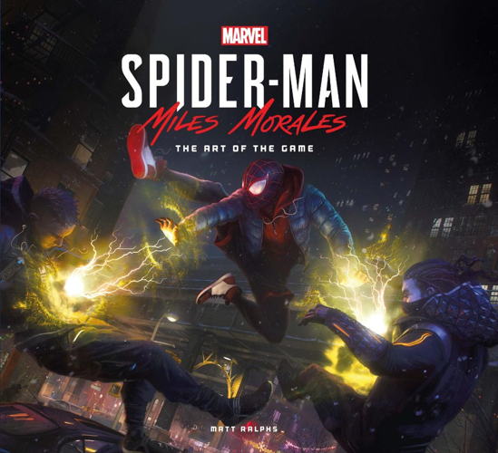Spider-Man: Miles Morales The Artof The Game art book