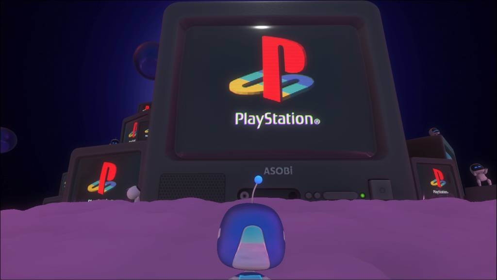 Astro's Playroom - classic PlayStation logo