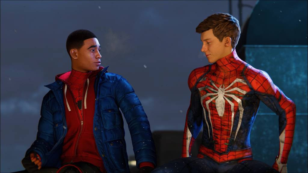 Spider-Man Miles Morales - Miles and Peter Parker
