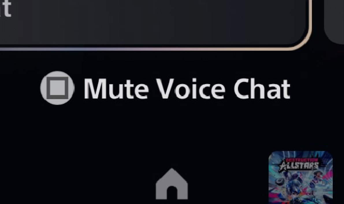 Mute chat audio in Destruction AllStars zoomed