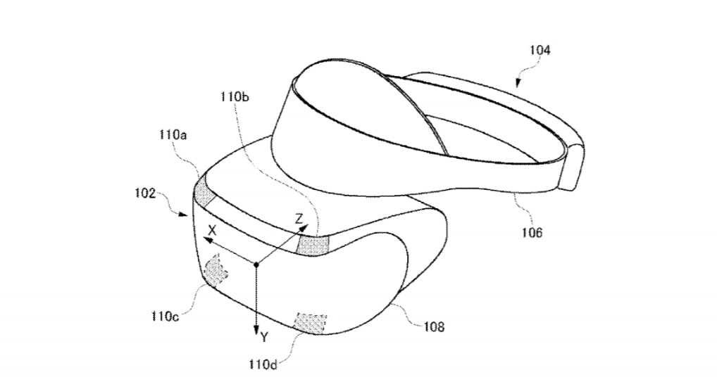 PlayStation VR PS5 patent image